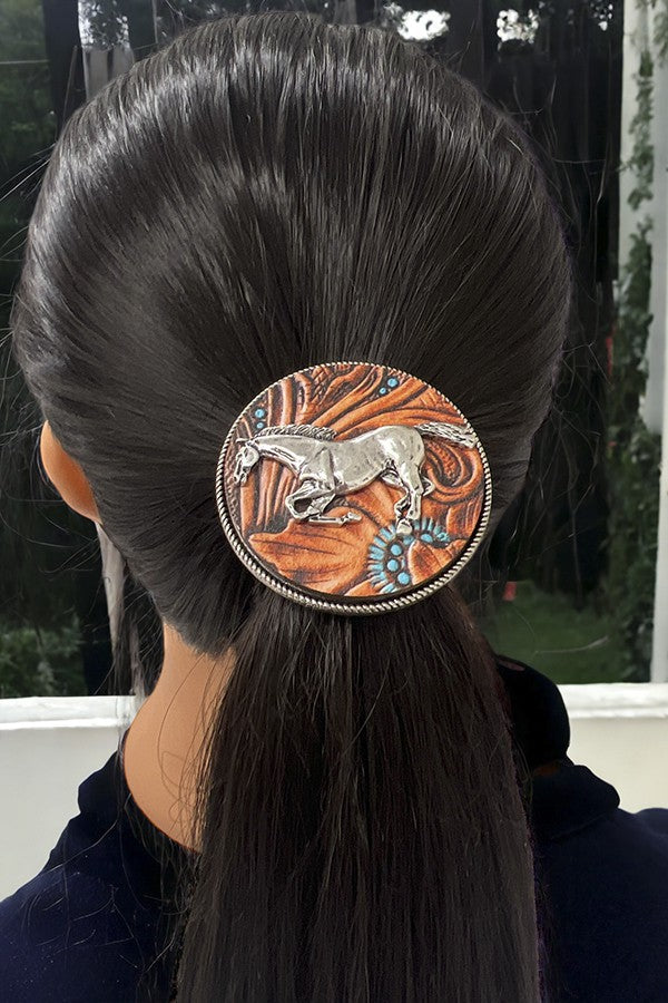 Running Horse Hair Tie