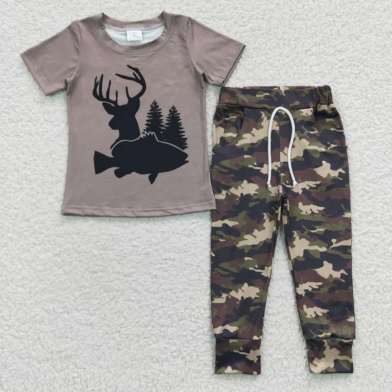 Boys Camo Outfit