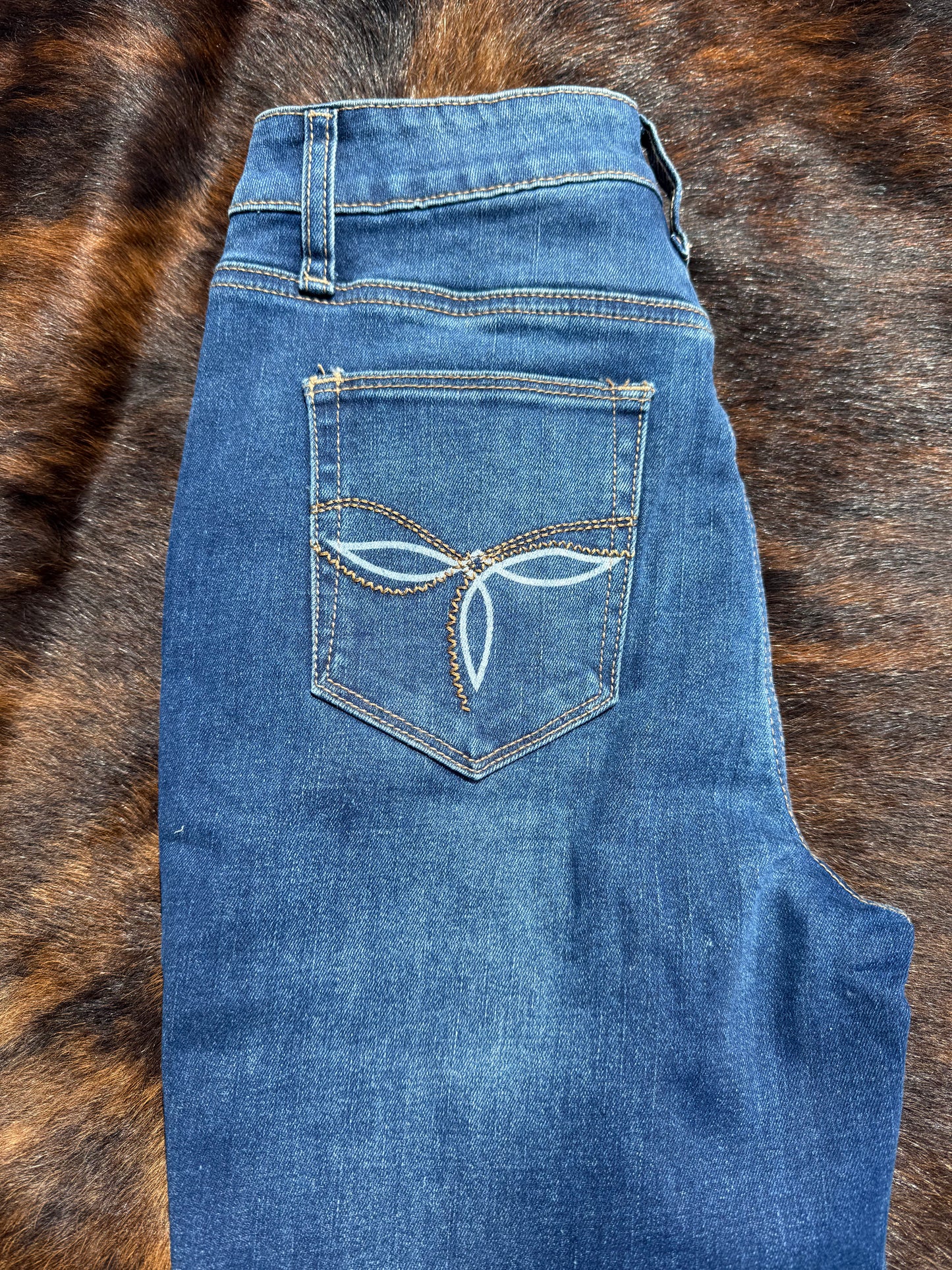 Boot Stitch Pocket Bootcut Jeans