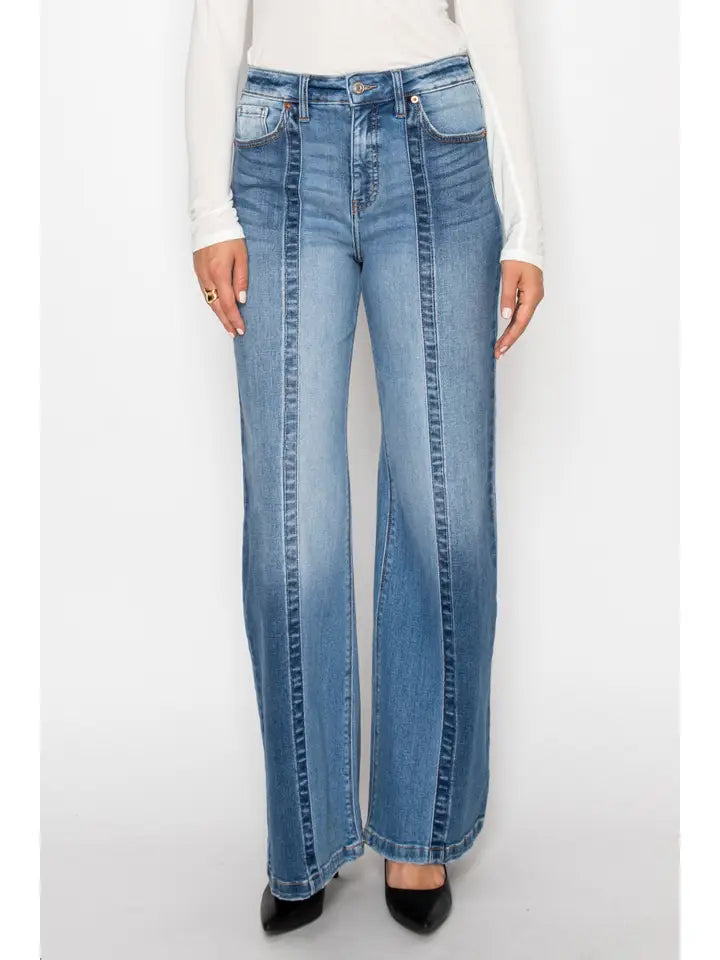 High Rise Relaxed Flare Jeans