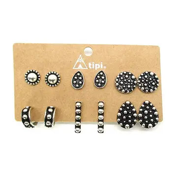 Western 6 Earring Set