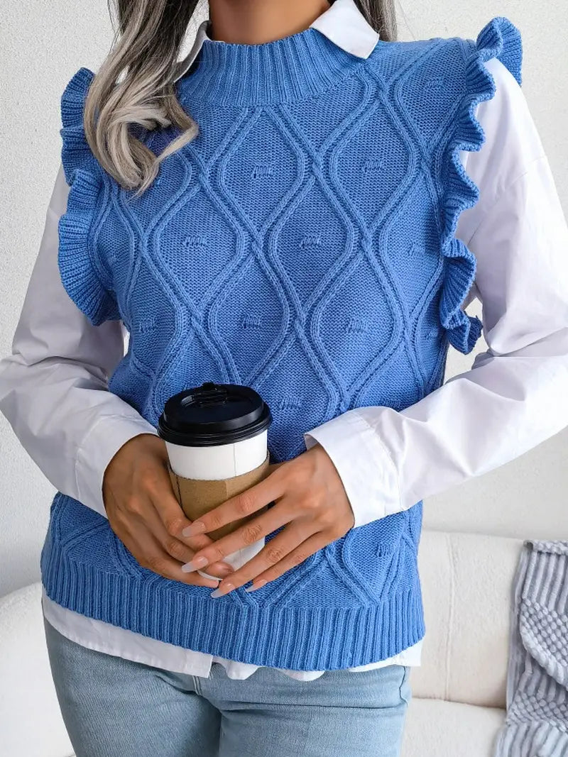 Knitted Sweater Vest