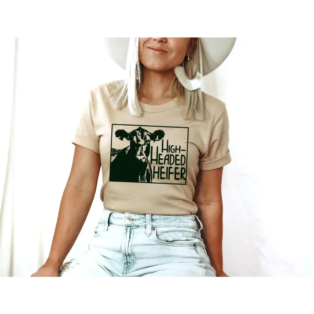 High Headed Heifer Tee