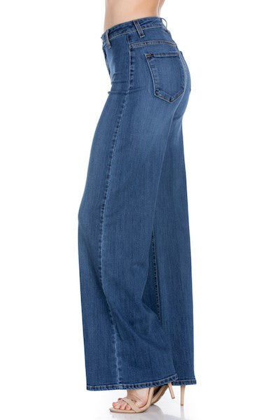 Western Wide leg jeans, baggy denim pants