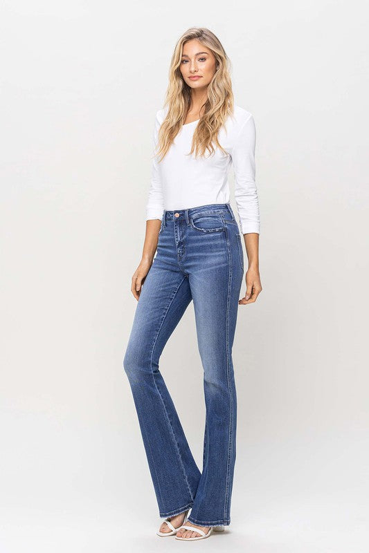 High Rise Bootcut Jeans