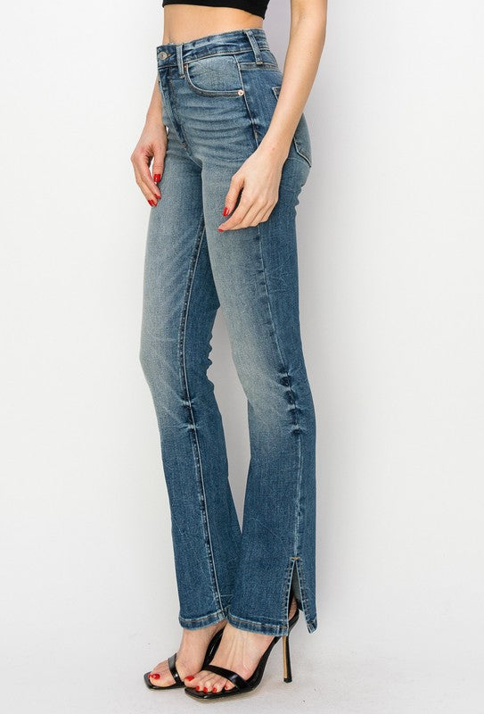 HIGH RISE BOOT JEANS