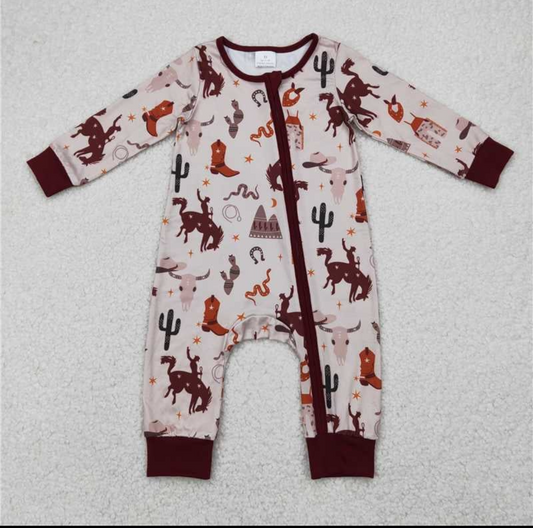 Western Bronc Onesie