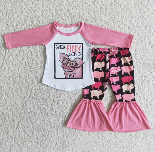 Gurlz Gettin Piggy Outfit