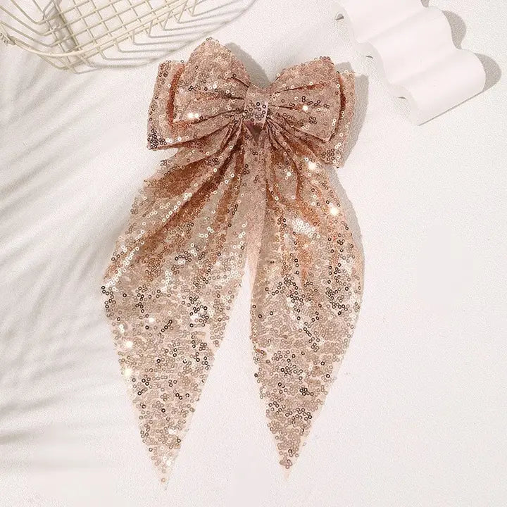 Sequin Hair Bow