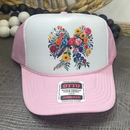 Flower Bow Trucker Hat