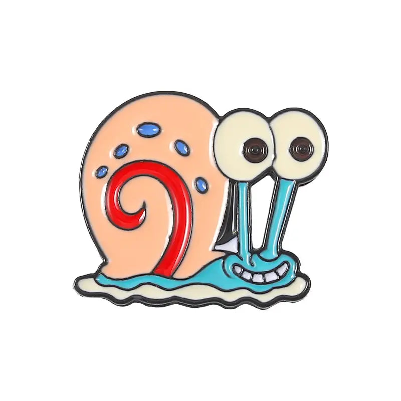 Cartoon Snail Hat Pin