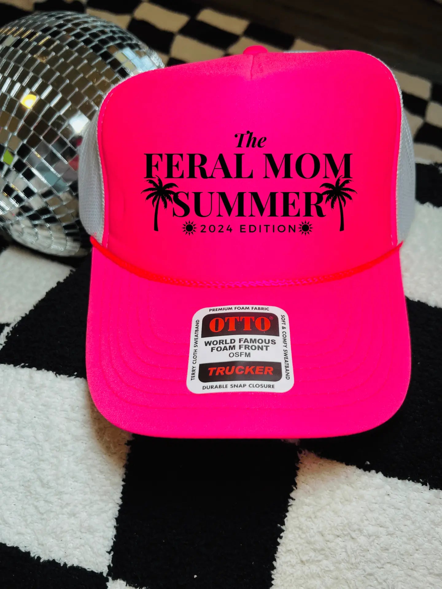 Feral Moms Summer Trucker Hat