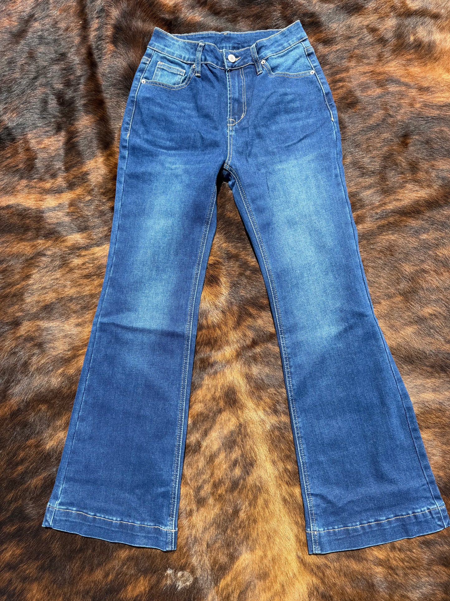 Boot Stitch Pocket Bootcut Jeans