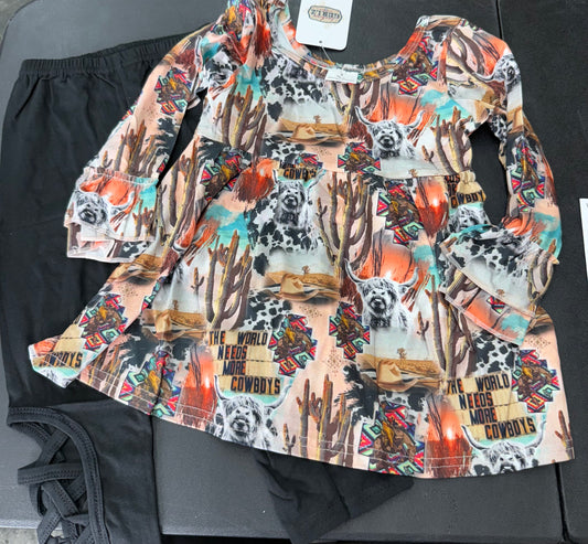 Western Print Outfit