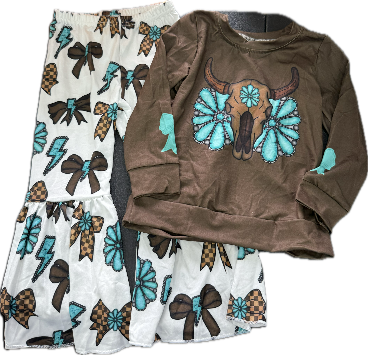 Gurlz Western Longhorn Outfit