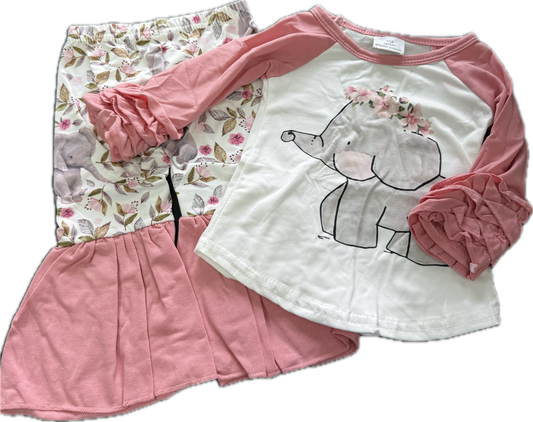 Gurlz Pink Elephant Outfit