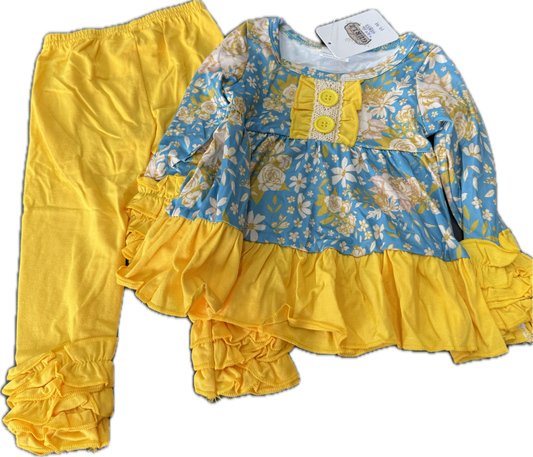 Gurlz Floral and Lace Outfit