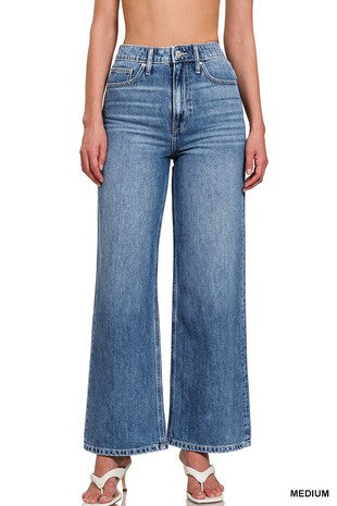 High Waist Wide Leg Jeans