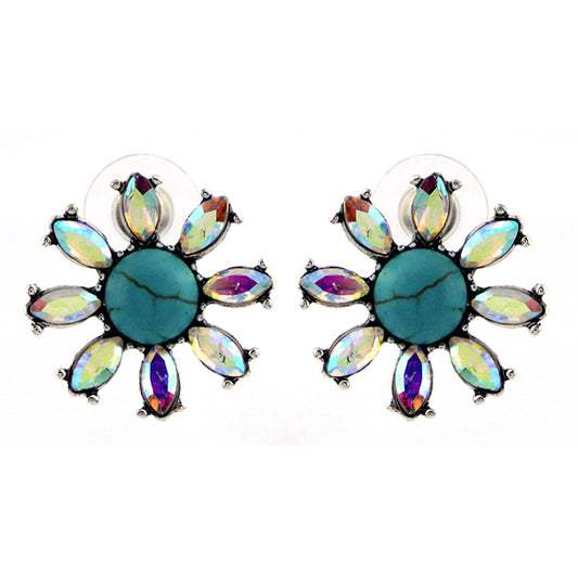 Flower Stud Earrings