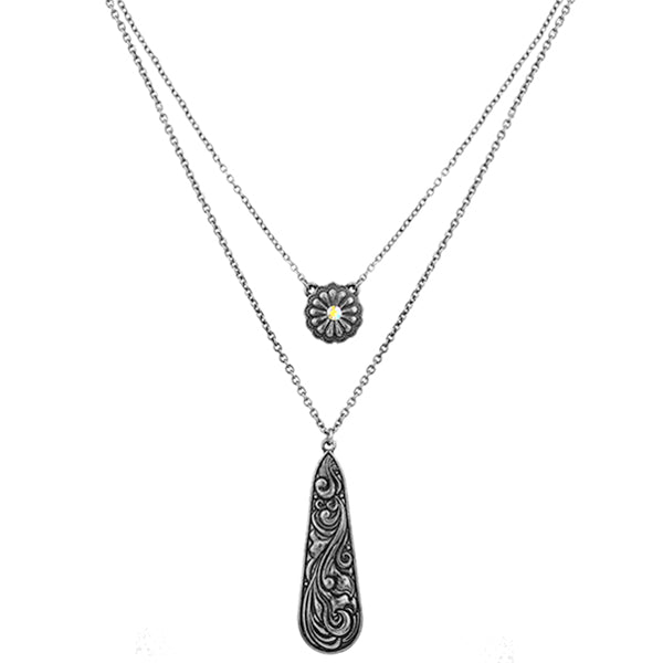 Teardrop Pendant Necklace