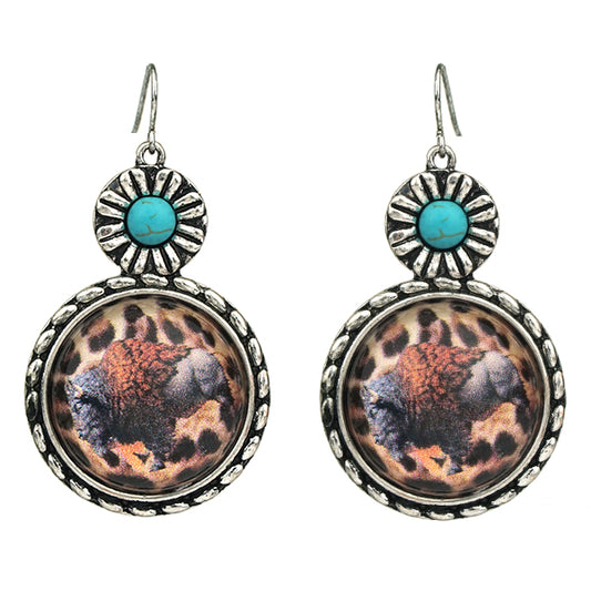 Buffalo Earrings