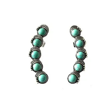 Curved Ear Bar Cuff Earrings