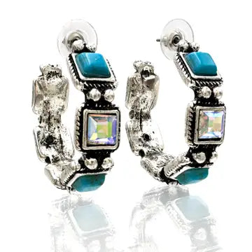 Western Hoop Earrings