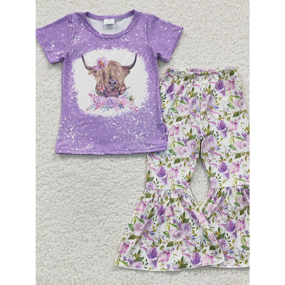 Kids Purple Cow Outfit