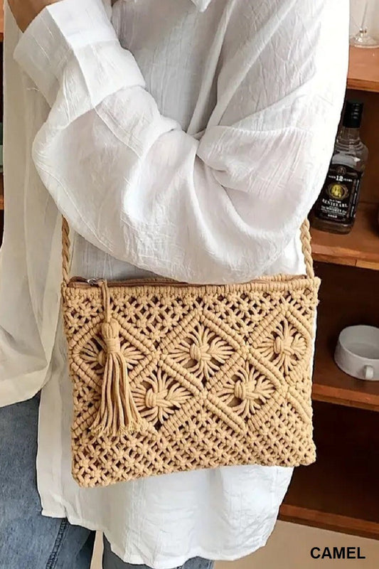 Woven Crochet Bag