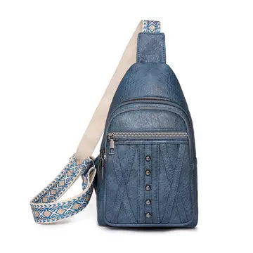 Blue Crossbody Purse