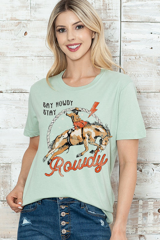 Say Howdy Graphic Tee