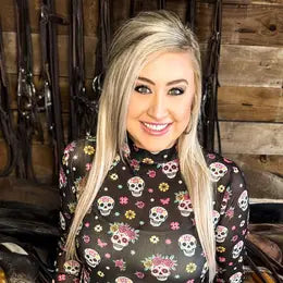 Life is Brief Mesh Top