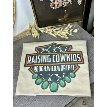 Raising Cowkids Tee
