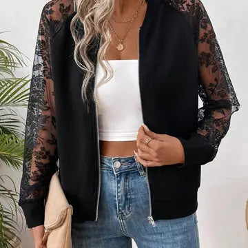 Lace Sleeve Jacket