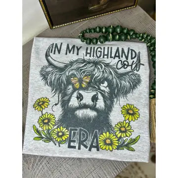 In My Highland Cow Era Tee