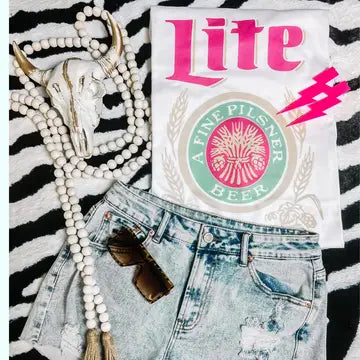 Lite Beer Tee