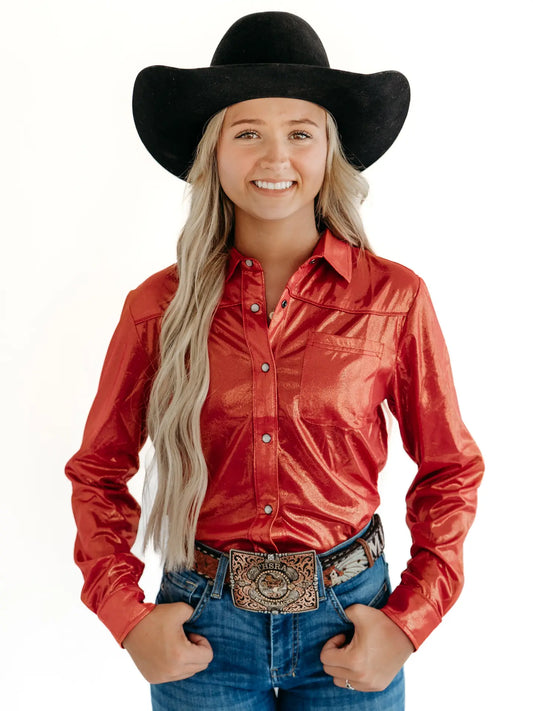 Elvira Button Down Top