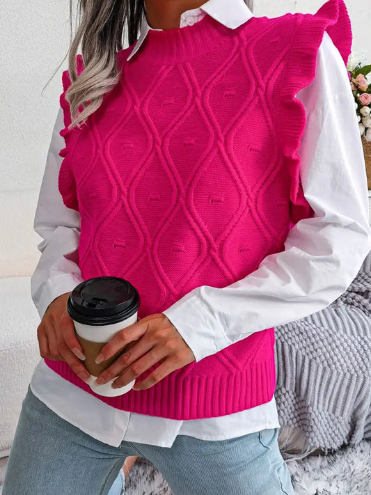 Knitted Sweater Vest