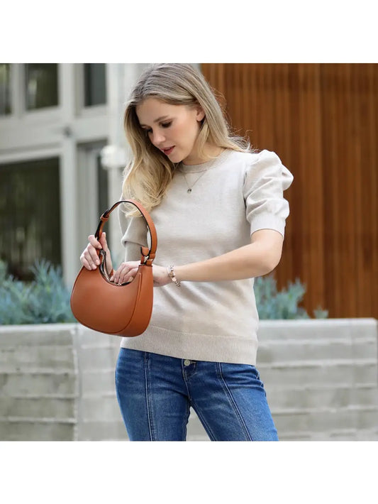 Puff Short Sleeve Sweater