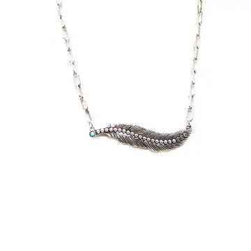 Feather Chain Necklace