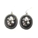 Cow Portrait Dangle Earrings
