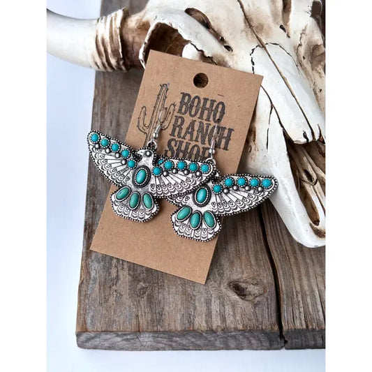 Thunderbird Dangle Earrings