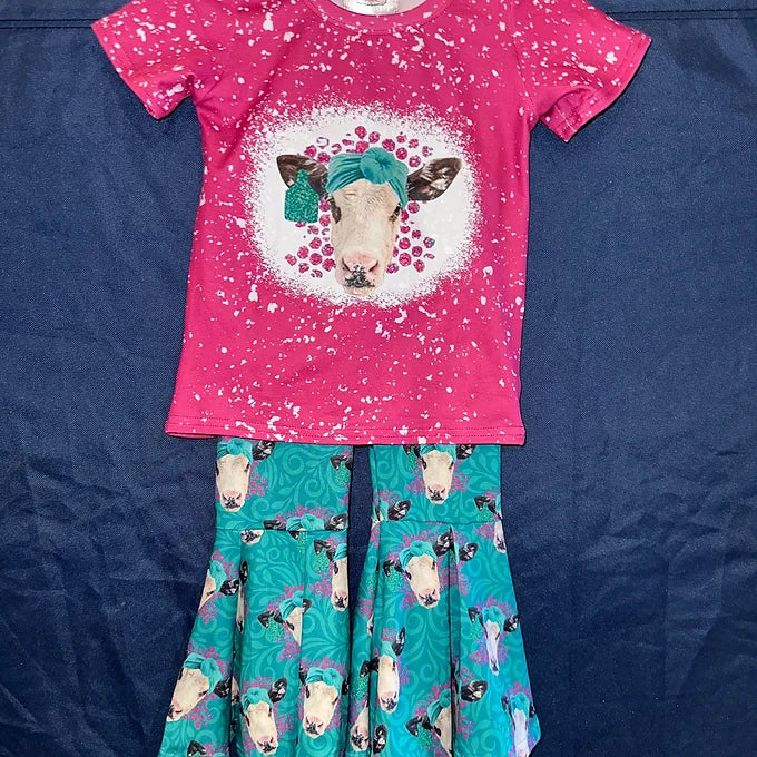 Kids Cow Outfit