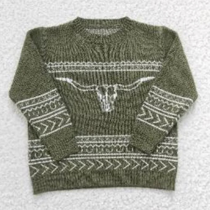 Kids Longhorn Sweater