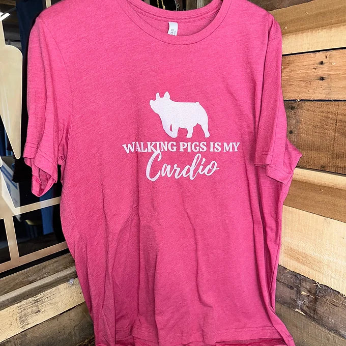 Walking Pigs Is My Cardio T-shirt